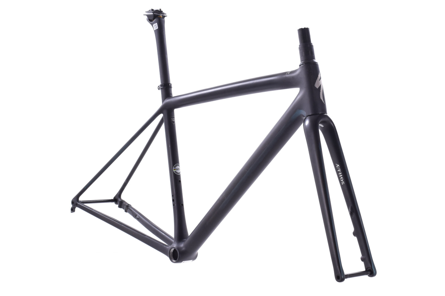 USED 2022 Specialized S-Works Aethos 52cm Carbon Road Bike Frame *Repaired*