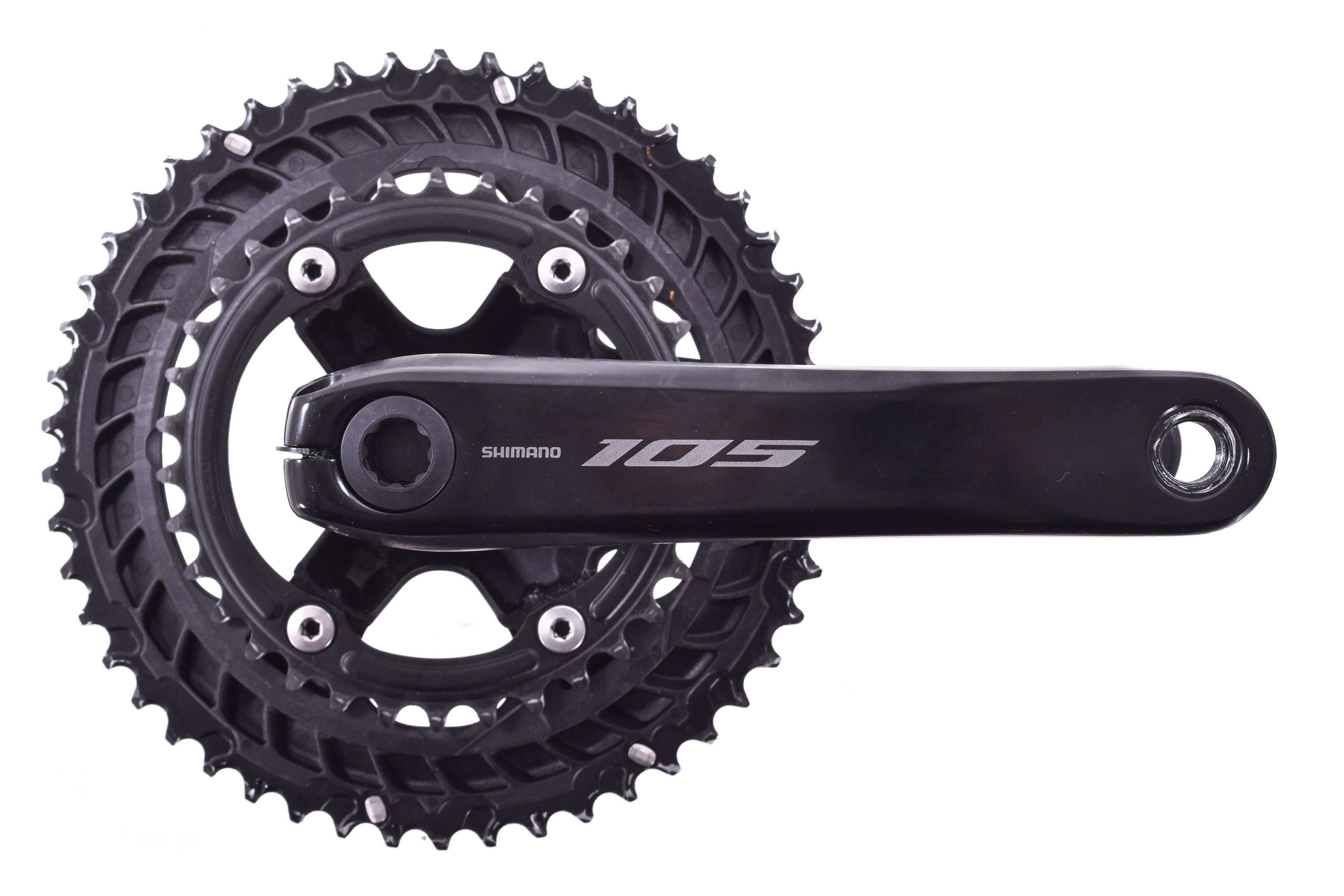 USED Shimano 105 FC-R7100 172.5mm 12 speed Compact 50/34T Crankset
