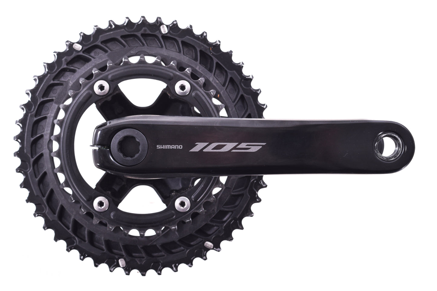 USED Shimano 105 FC-R7100 172.5mm 12 speed Compact 50/34T Crankset