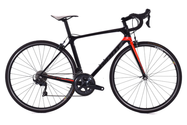 自転車 2017  TCR Advanced with 105 Shimano 11 Speed gears USED 2017 Giant TCR Advanced Carbon Road Bike Medium Shimano Ultegra 2