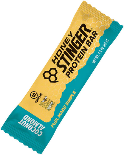 NEW Honey Stinger Protein Bar - Chocolate Coconut Almond, Box of 15 - Around the Cycle
