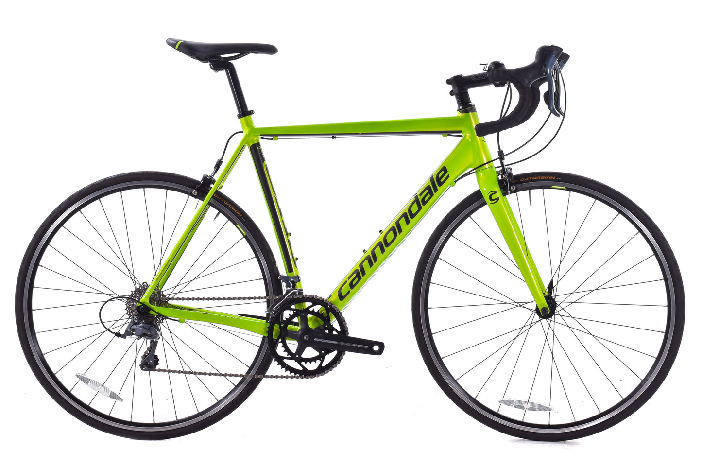 USED 2018 Cannondale CAAD Optimo Claris Road Bike 56cm Shimano 2x8 speed Green