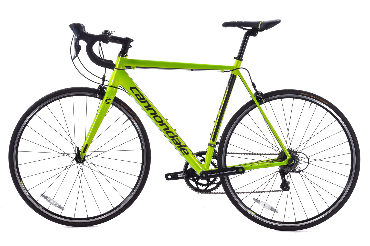 USED 2018 Cannondale CAAD Optimo Claris Road Bike 56cm Shimano 2x8 speed Green