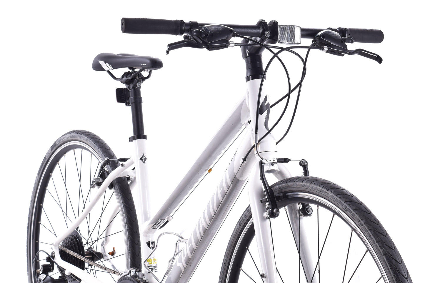 USED Specialized Vita Step Thru Aluminum Hybrid Bike Medium White 3x8 speed