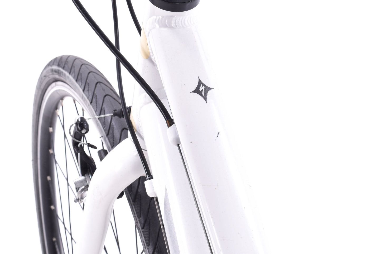 USED Specialized Vita Step Thru Aluminum Hybrid Bike Medium White 3x8 speed