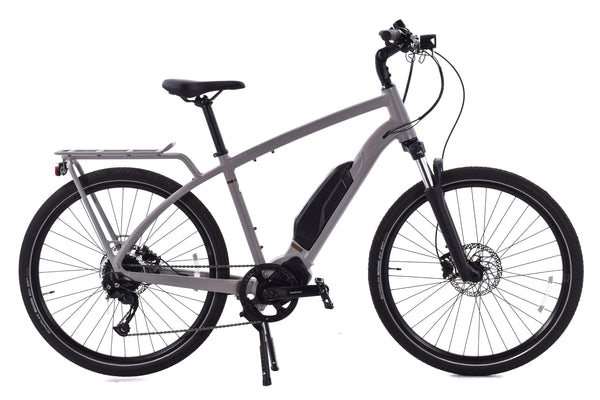 USED REI Co-op Cty e2.1 Large E-Bike Shimano Motor + Battery Rear Rack Commuter