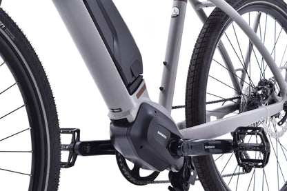 USED REI Co-op Cty e2.1 Large E-Bike Shimano Motor + Battery Rear Rack Commuter