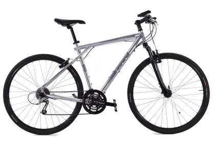 USED GT Transeo 1.0 XL Dual Sport Hybrid Bike Silver 3x9 speed