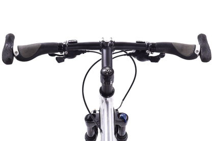 USED GT Transeo 1.0 XL Dual Sport Hybrid Bike Silver 3x9 speed