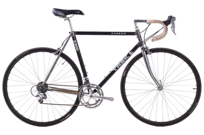 USED Vintage Trek 2300 Carbon/Aluminum Lugged 56cm Road Bike Shimano 600 Tri Color STI 2x8 speed -AS IS