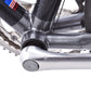 USED Vintage Trek 2300 Carbon/Aluminum Lugged 56cm Road Bike Shimano 600 Tri Color STI 2x8 speed -AS IS