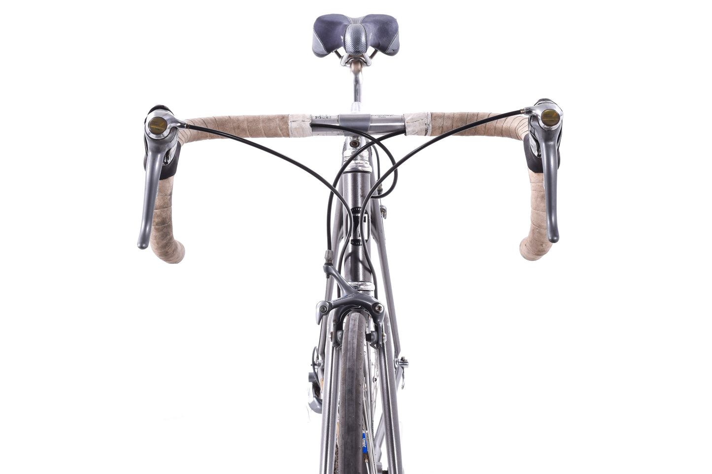 USED Vintage Trek 2300 Carbon/Aluminum Lugged 56cm Road Bike Shimano 600 Tri Color STI 2x8 speed -AS IS