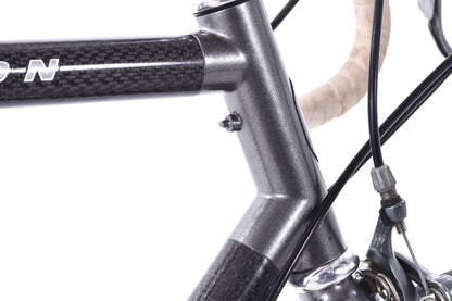 USED Vintage Trek 2300 Carbon/Aluminum Lugged 56cm Road Bike Shimano 600 Tri Color STI 2x8 speed -AS IS