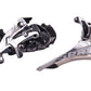 USED SRAM Red 22 Front/Rear Derailleur Set Medium Cage Road 2x11 Speed w/ Chain Catcher