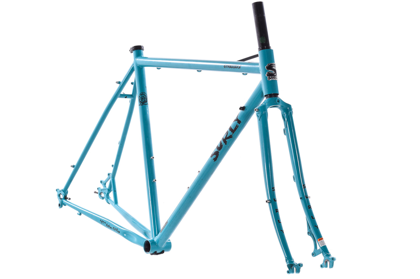 USED Surly Straggler 700c 54cm Frame Chlorine Dream Cyclocross Gravel Touring Steel Disc