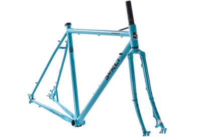 USED Surly Straggler 700c 54cm Frame Chlorine Dream Cyclocross Gravel Touring Steel Disc
