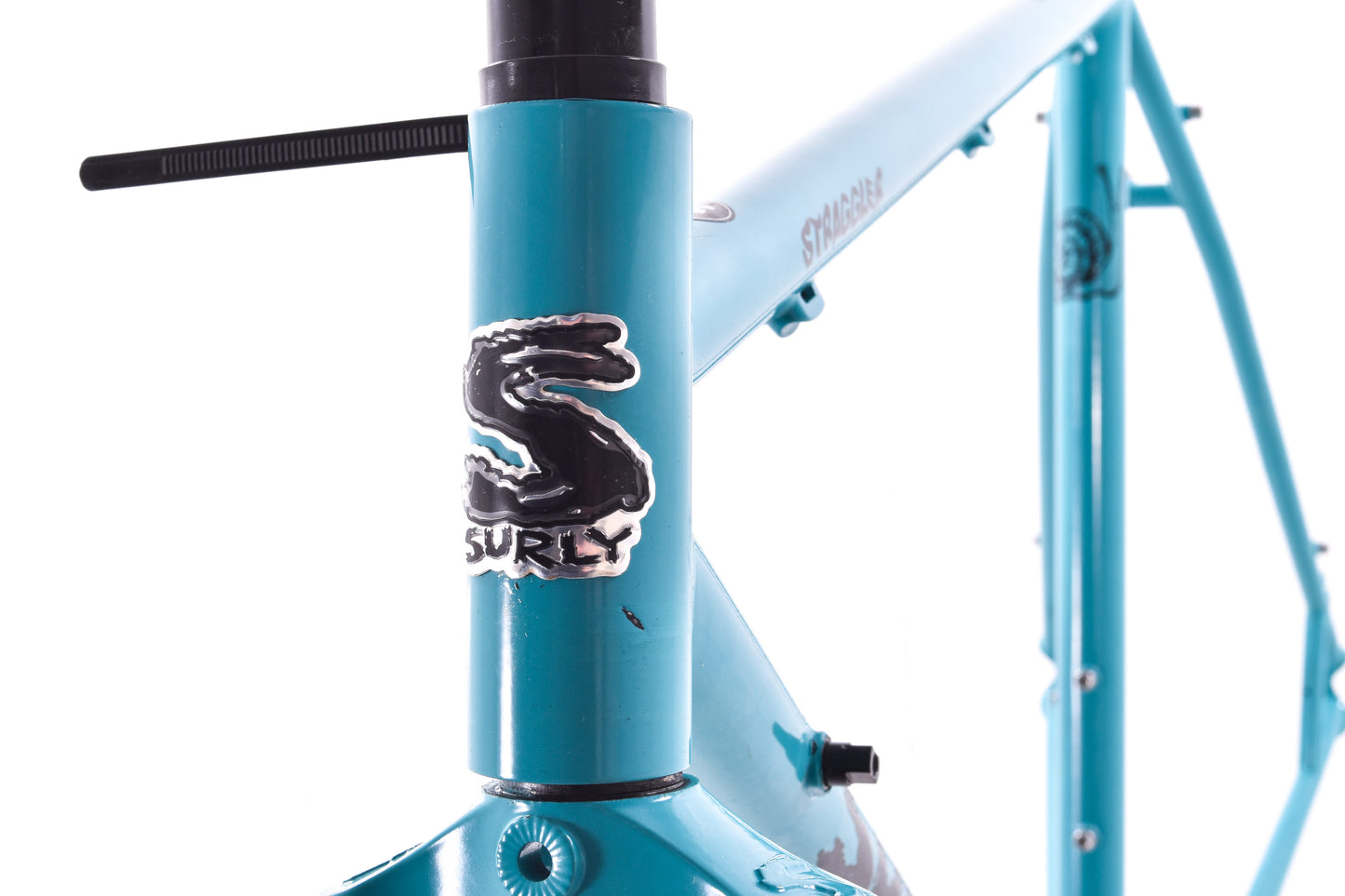 USED Surly Straggler 700c 54cm Frame Chlorine Dream Cyclocross Gravel Touring Steel Disc