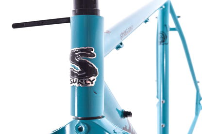 USED Surly Straggler 700c 54cm Frame Chlorine Dream Cyclocross Gravel Touring Steel Disc