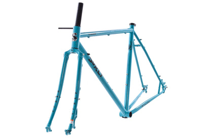 USED Surly Straggler 700c 54cm Frame Chlorine Dream Cyclocross Gravel Touring Steel Disc