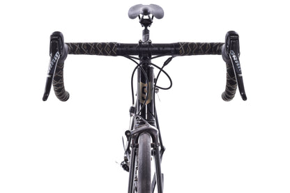 USED Stinner Gibraltar 54cm Custom Steel Road Bike w/ Carbon Wheels SRAM Red/Force 22 Rim Brake