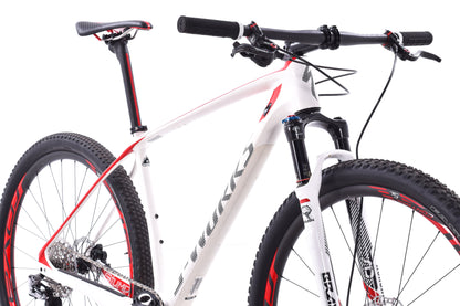 USED 2014 Specialized S-Works Stumpjumper 29 World Cup XC Hardtail 19" Frame Carbon Frame/Wheel SRAM XX1 1x11 White/Red