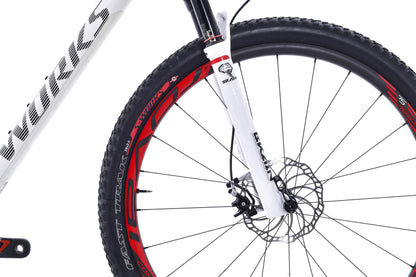 USED 2014 Specialized S-Works Stumpjumper 29 World Cup XC Hardtail 19" Frame Carbon Frame/Wheel SRAM XX1 1x11 White/Red