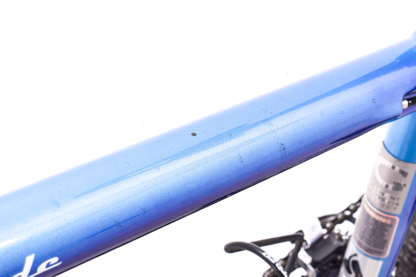 USED Klein Attitude Alloy XS Mountain Bike 3x9 Speed Shimano Deore Blue Fade 26"