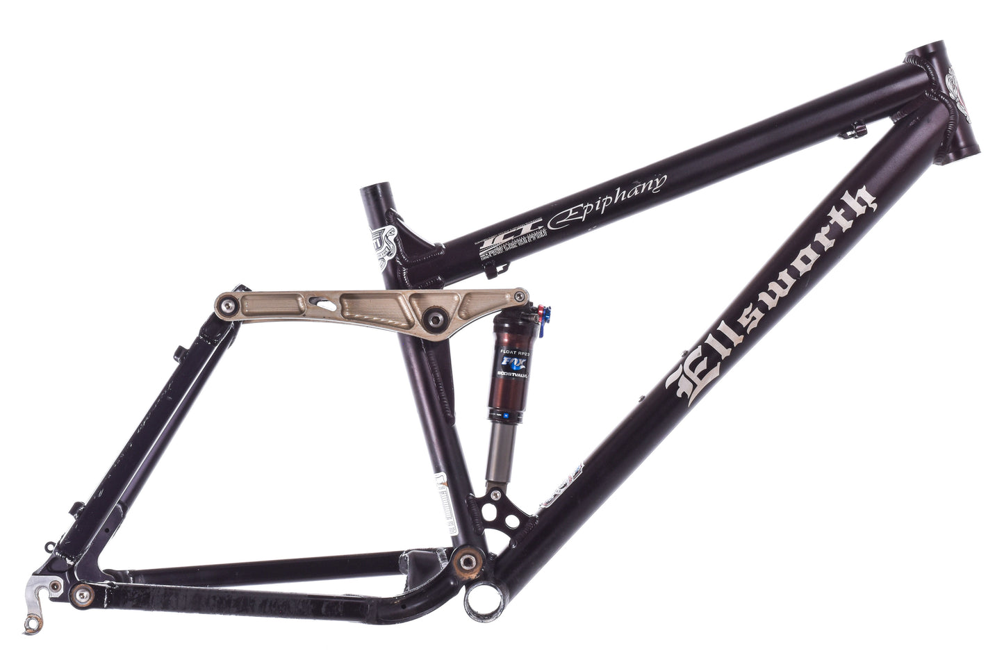USED AS-IS 2008 Ellsworth Epiphany Medium Alloy Mountain Bike Frame 26" Full Suspension