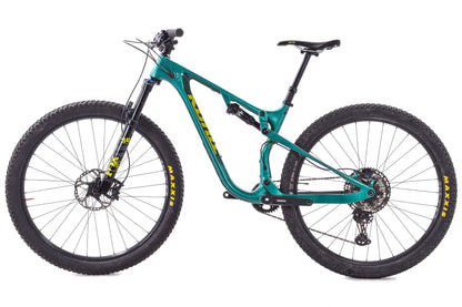 USED Kona Hei Hei Medium Carbon Full Suspension 29" Mountain Bike Shimano SLX/ XT 1x12 Fox 34