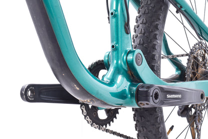 USED Kona Hei Hei Medium Carbon Full Suspension 29" Mountain Bike Shimano SLX/ XT 1x12 Fox 34