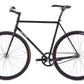 USED All-City Big Block Fixed Gear Track Bike 55cm H+Son Archetype Omnium Crank Black Green Sparkle