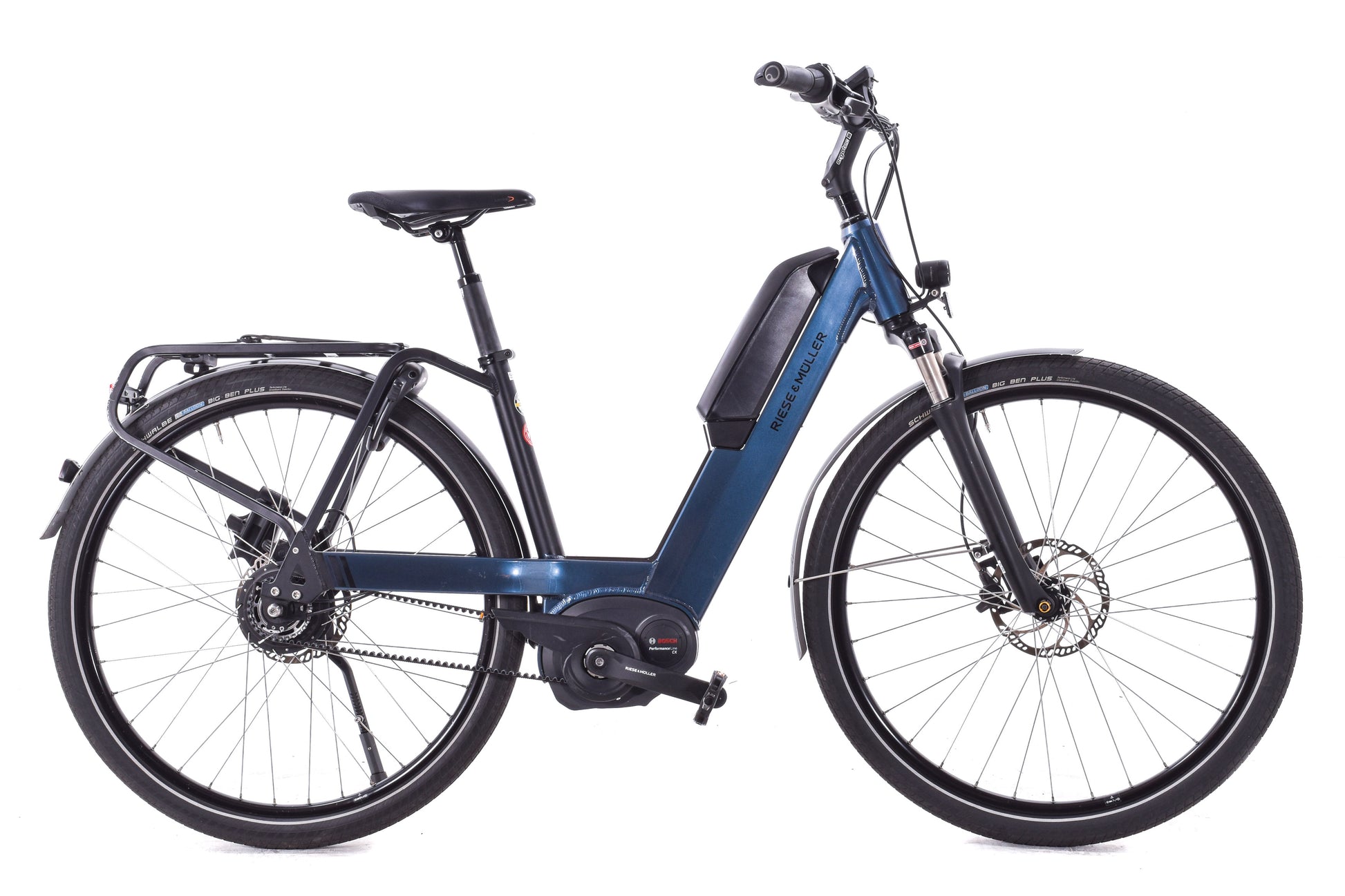 USED Riese and Muller Nevo EBike 350w Class Step Thru Internal
