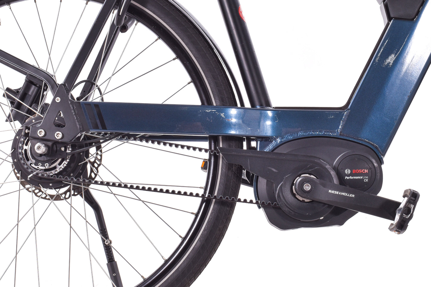 USED Riese and Muller Nevo EBike 18.5" 350w Class 1 Step Thru Internal Gear Hub 8 Speed