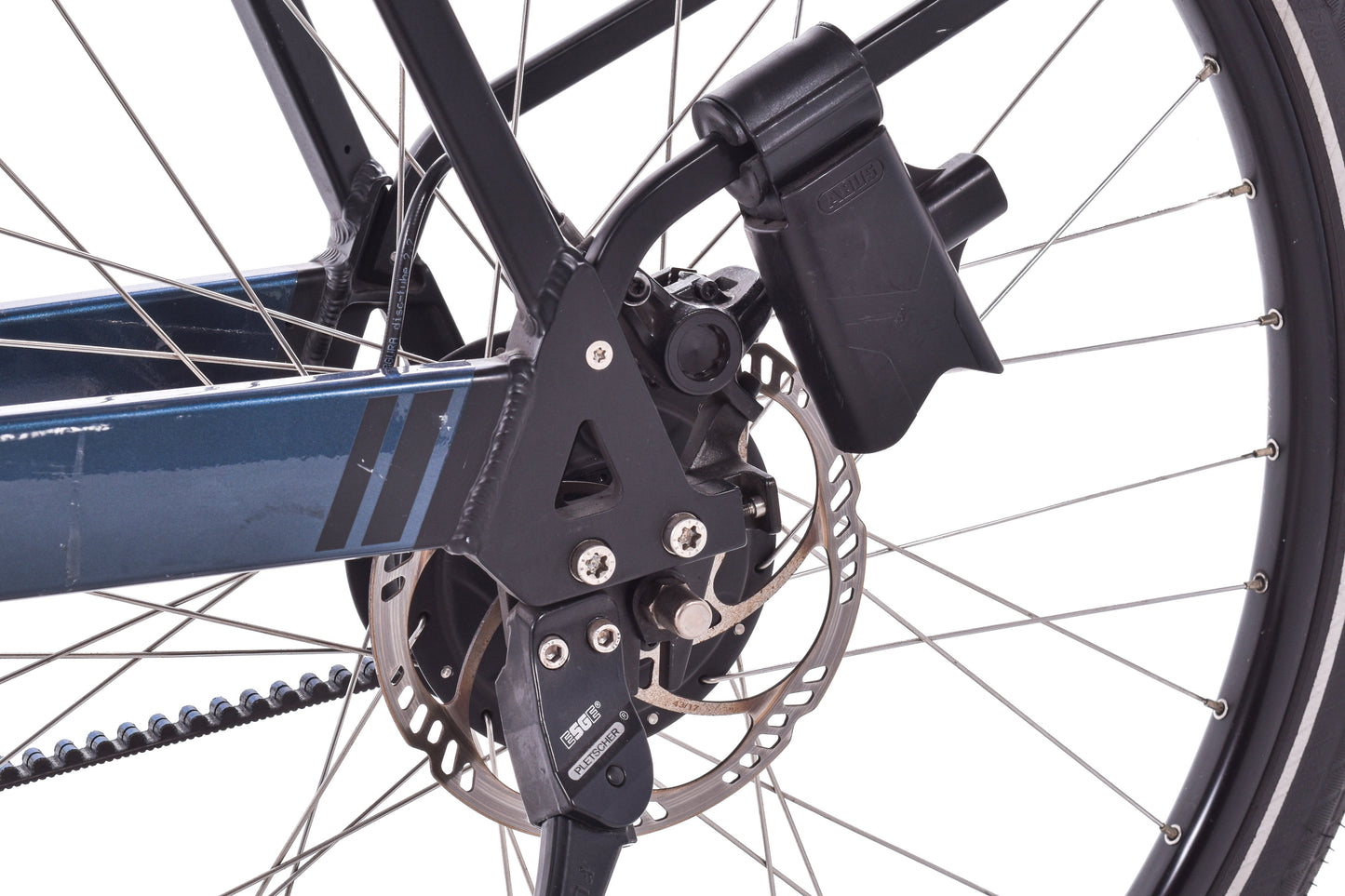 USED Riese and Muller Nevo EBike 18.5" 350w Class 1 Step Thru Internal Gear Hub 8 Speed