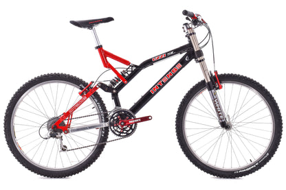 USED Vintage 90's Intense Uzzi SL Large Mountain Bike 3x8 Speed White Brothers Shimano Deore XT