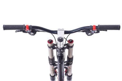 USED Vintage 90's Intense Uzzi SL Large Mountain Bike 3x8 Speed White Brothers Shimano Deore XT