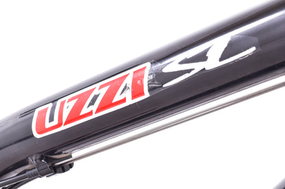 USED Vintage 90's Intense Uzzi SL Large Mountain Bike 3x8 Speed White Brothers Shimano Deore XT