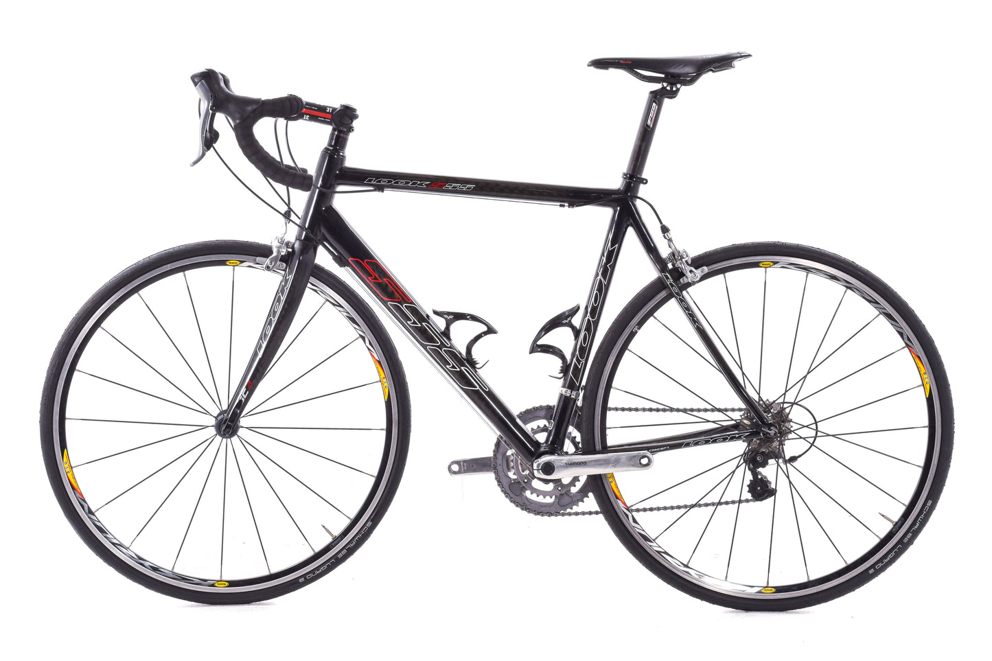 USED 2007 Look 555 Carbon Road Bike Large Shimano Ultegra 2x10