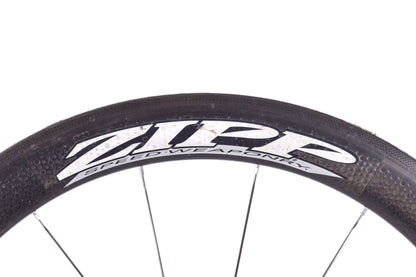 USED Zipp 404/808 Carbon Tubular Wheelset 700C Rim Brake Quick Release Shimano HG 10 speed