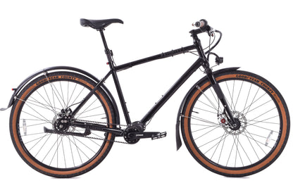 USED Priority 600 All-Road Gravel Bike Medium 12 speed Pinion Gear Box w/ Gates Belt Drive Black