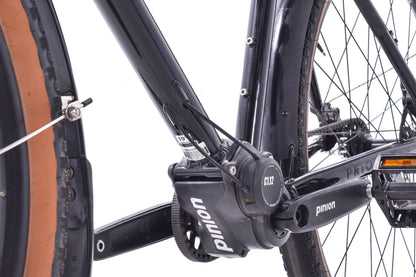 USED Priority 600 All-Road Gravel Bike Medium 12 speed Pinion Gear Box w/ Gates Belt Drive Black
