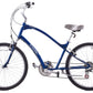 USED Electra Townie 21D Step Over Beach Cruiser Aluminum Frame w/ Front Suspension Dark Blue