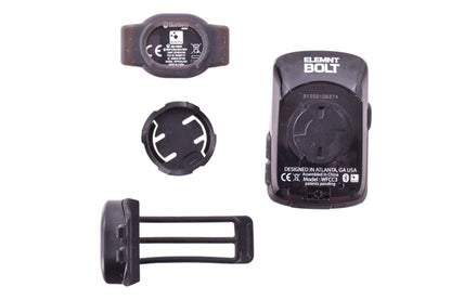 USED Wahoo ELEMNT BOLT Cycling Computer w/ Cadence Censor and Mount V1 WFCC3