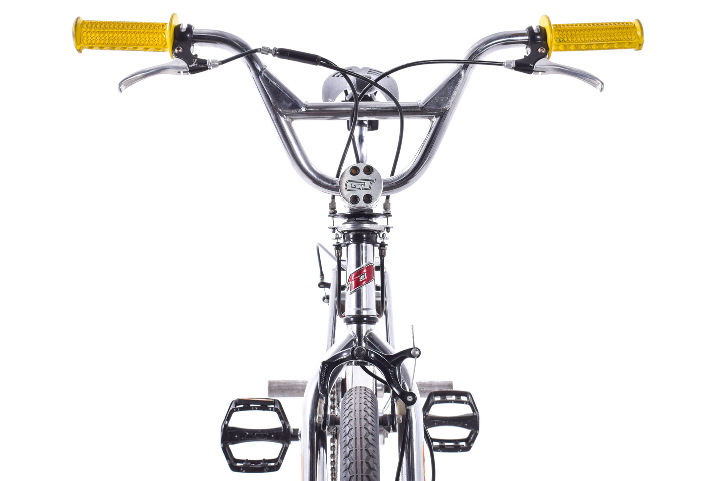 USED Vintage 1990's GT Dyno Air Chrome BMX w/ 20" Mag Wheels Freestyle - AS IS