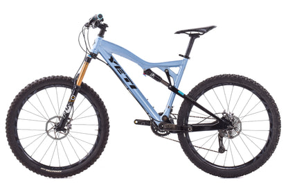USED Yeti ASR 5 Medium 26" Full Suspension Alloy Mountain Bike SRAM 2x10 speed Blue