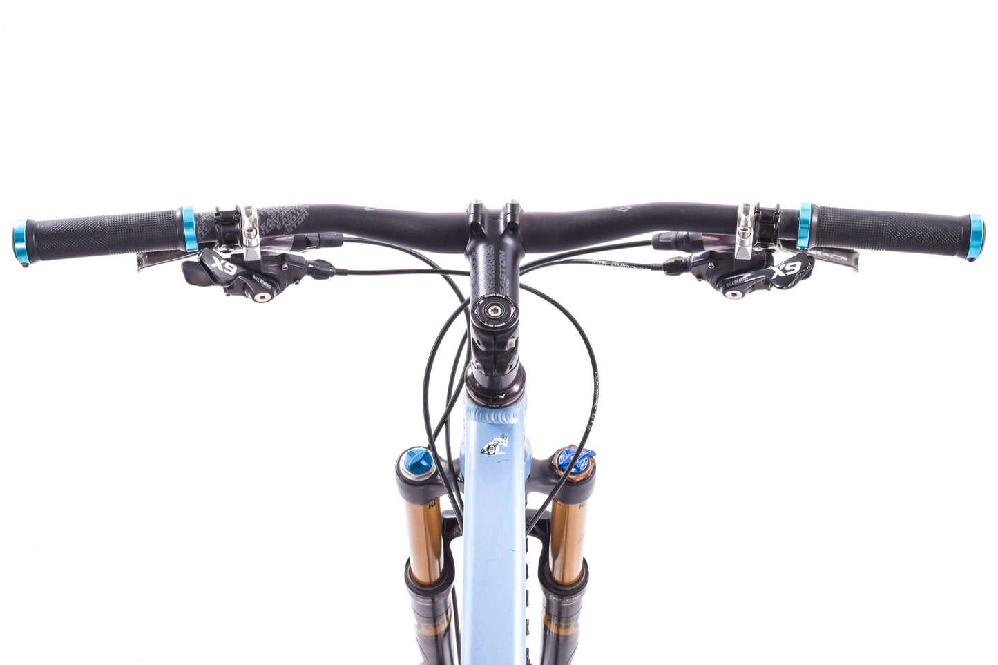 USED Yeti ASR 5 Medium 26" Full Suspension Alloy Mountain Bike SRAM 2x10 speed Blue