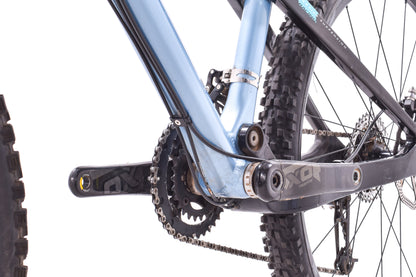 USED Yeti ASR 5 Medium 26" Full Suspension Alloy Mountain Bike SRAM 2x10 speed Blue