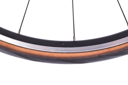 USED Bontrager Race 700C Road Front Wheel Alloy Tubeless Rim Brake Quick Release