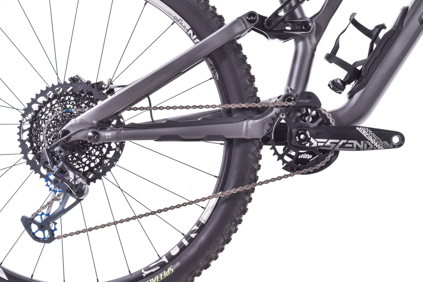 USED Specialized Stumpjumper EVO Custom S5 Alloy Full Suspension Mountain Bike SRAM X01 Eagle Fox 38