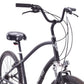 USED Electra Townie 21D Beach Cruiser Black Shimano 3x7 Front Suspension